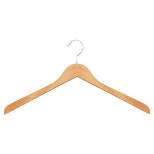 Oversized Natural Wooden Shirt Hanger (pkg of 6)