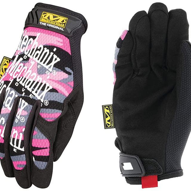 Mechanix Wear - Women's Original Pink Camo Work Gloves (Small, Pink Camouflage)