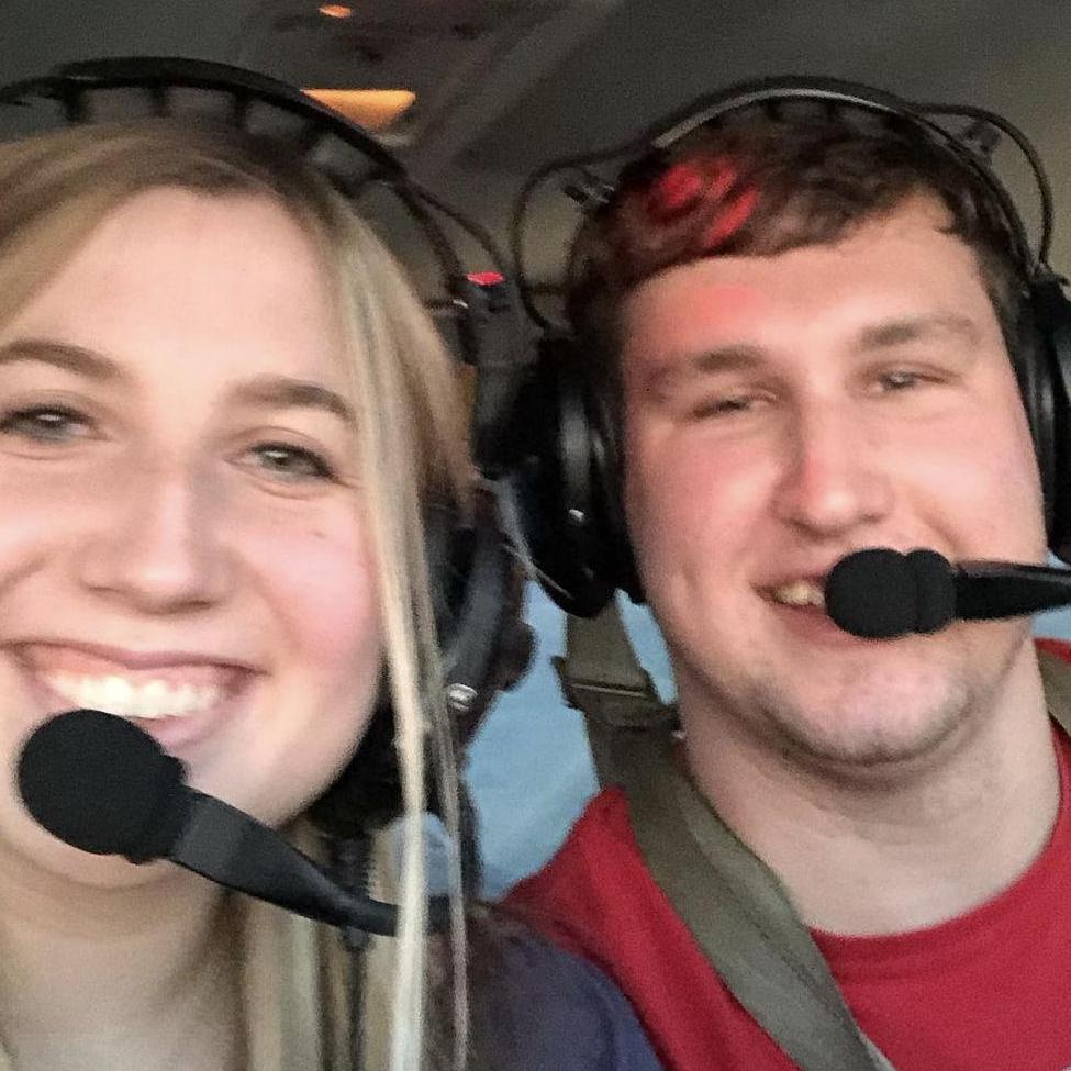 This was the first time I flew with Rush! He surprised me with a sunset flight on my birthday in 2020. It was the sweetest.