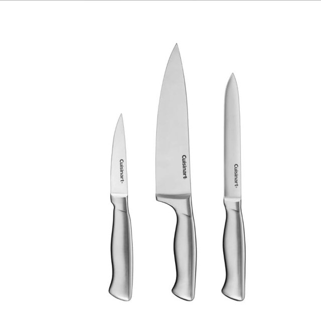 Cuisinart 3-Piece Stainless Steel Chef Knife Set