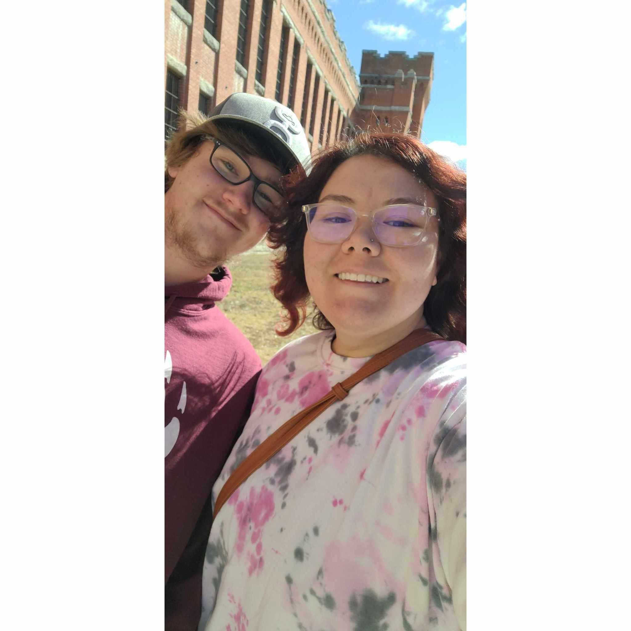 Our first trip to the old Montana State penitentiary.