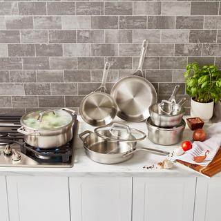 Motion Stainless Steel 10-Piece Cookware Set