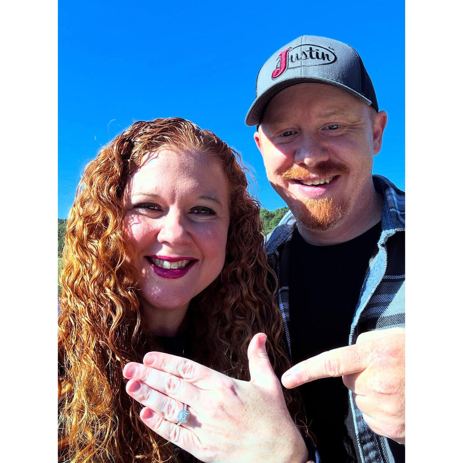 He asked and I said "YES!"
