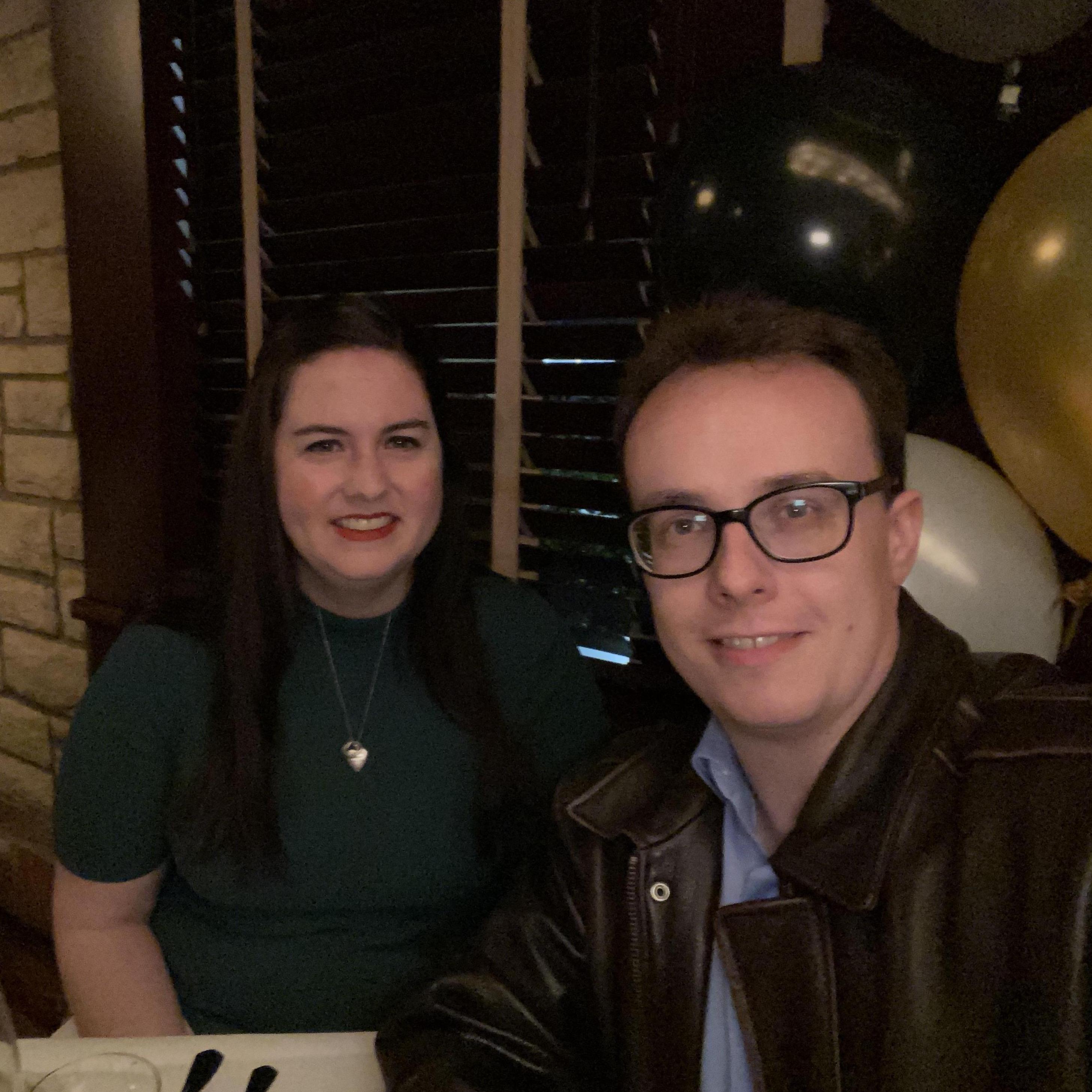 New Years Eve Dinner at Pappas Steakhouse - our NYE tradition!