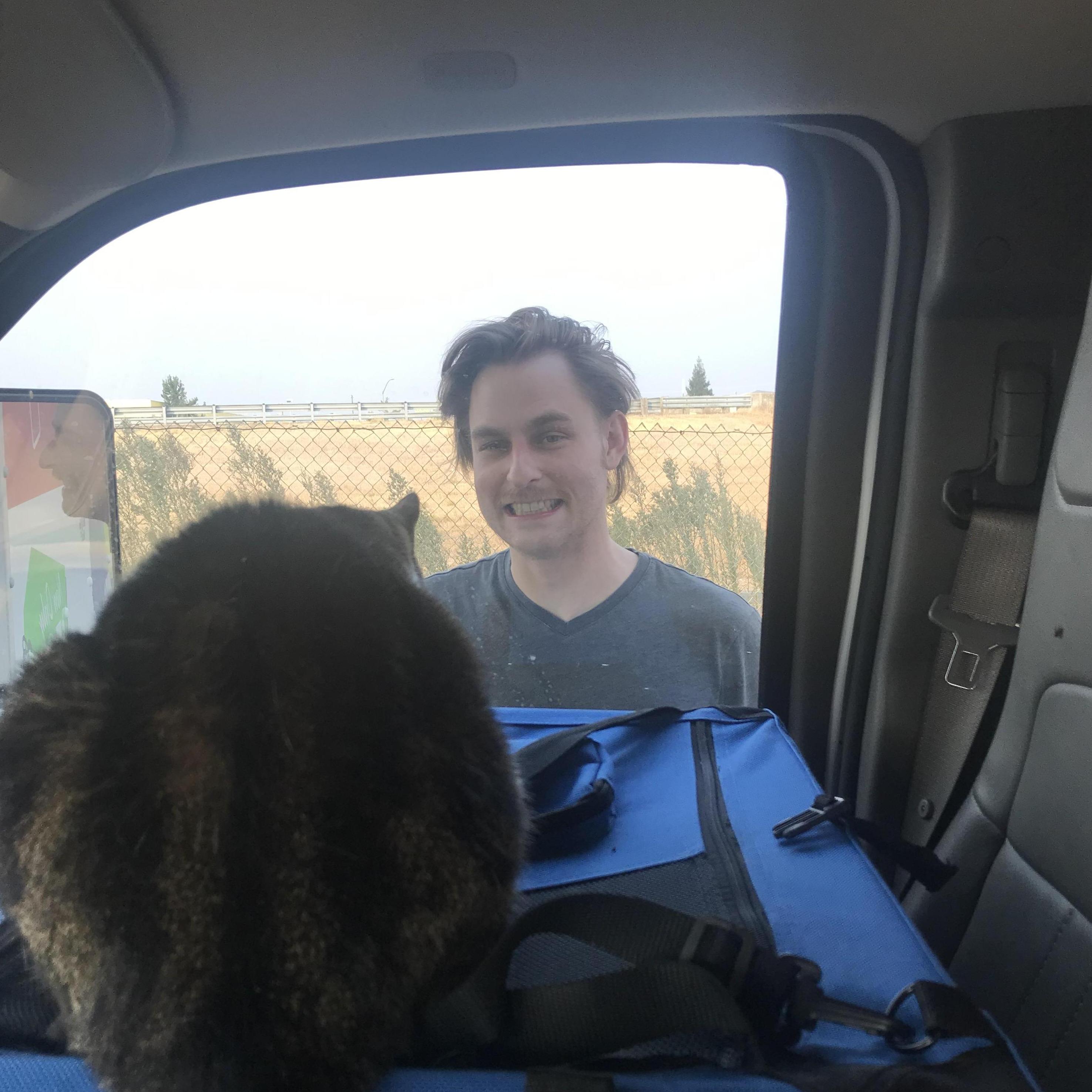 On the road to Portland!