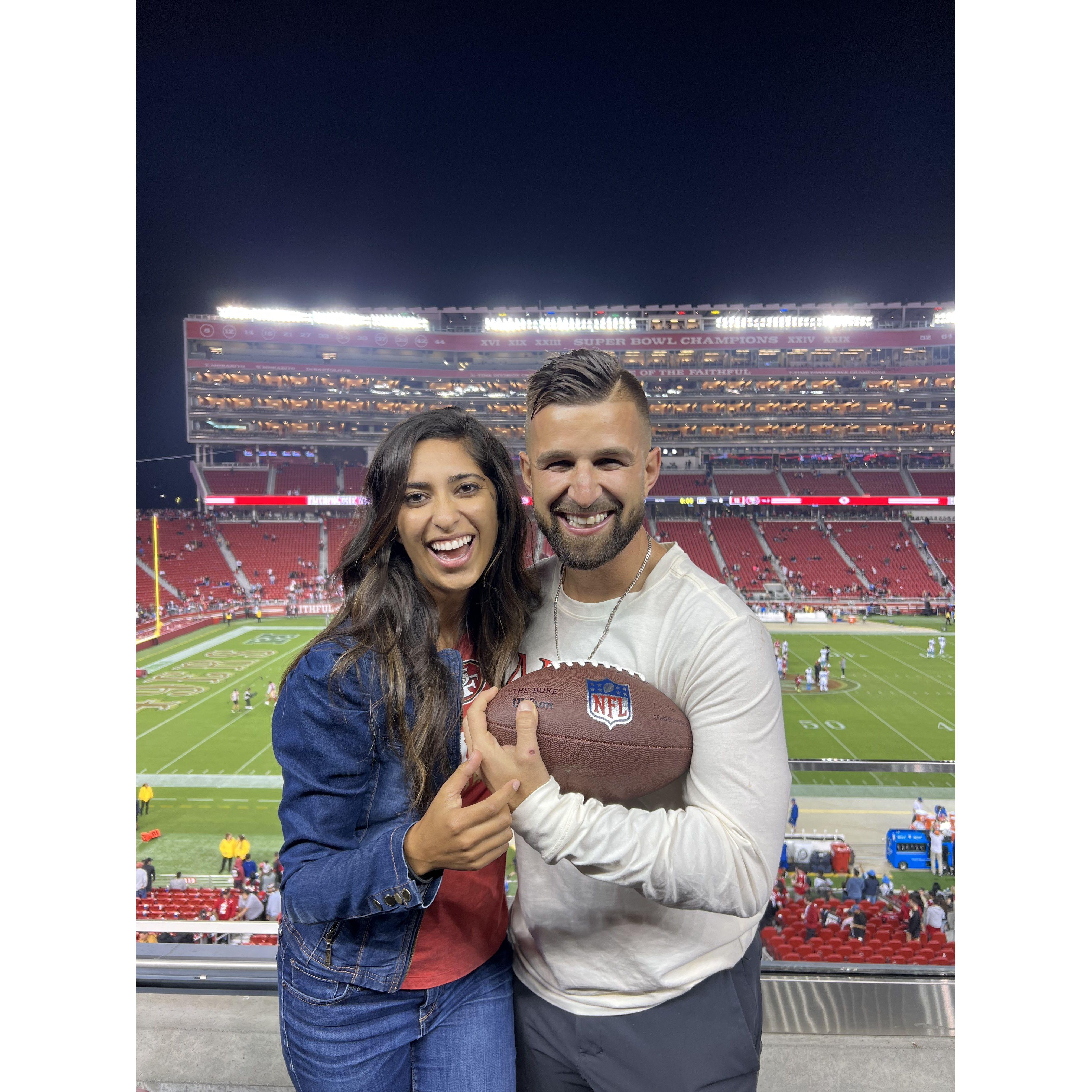 August 25, 2023, we made it official under Friday Night Lights