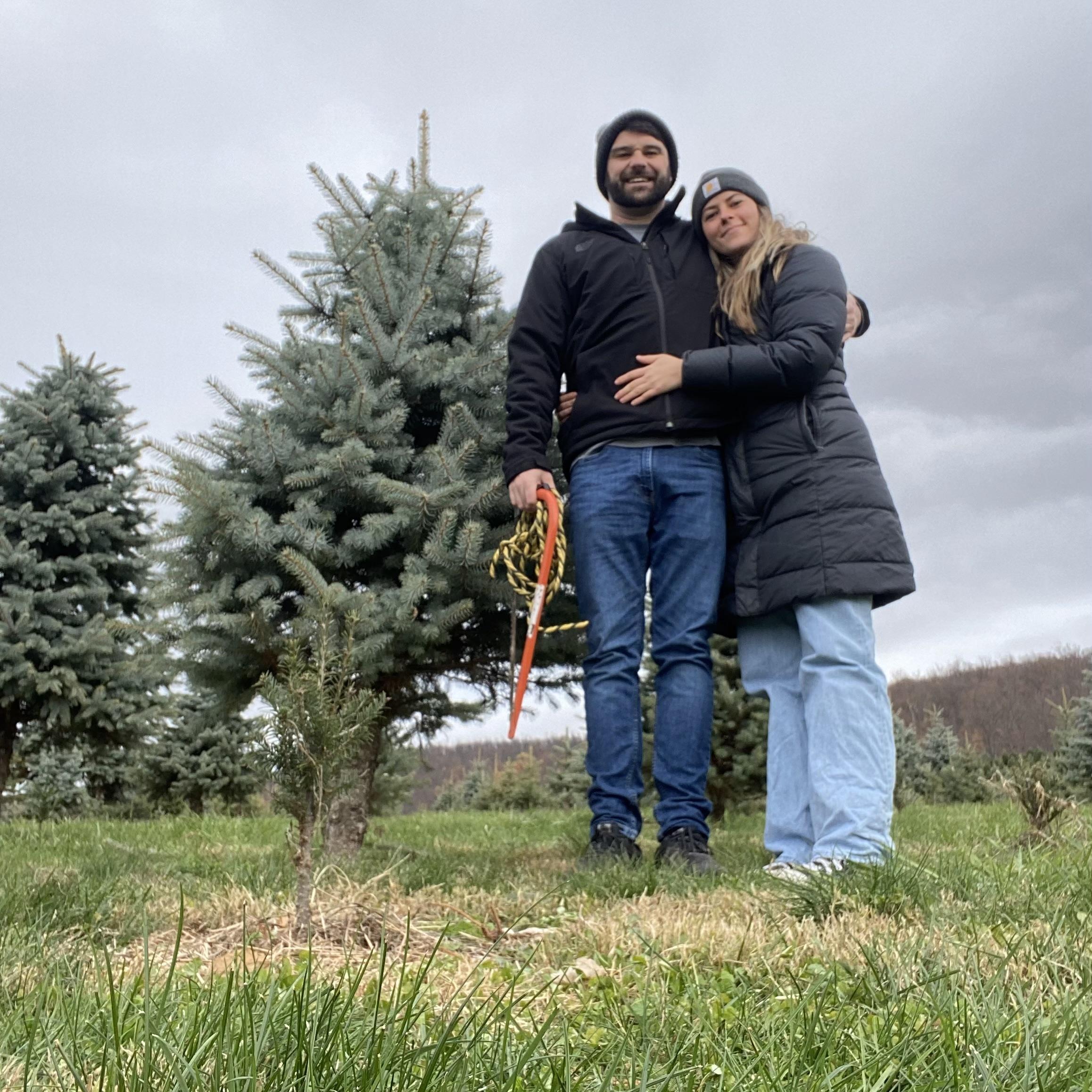 Chopping down our Christmas Tree tradition