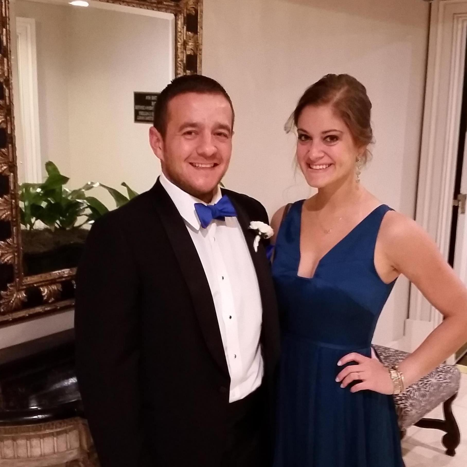 Celebrating Jason & Kim in April 2016