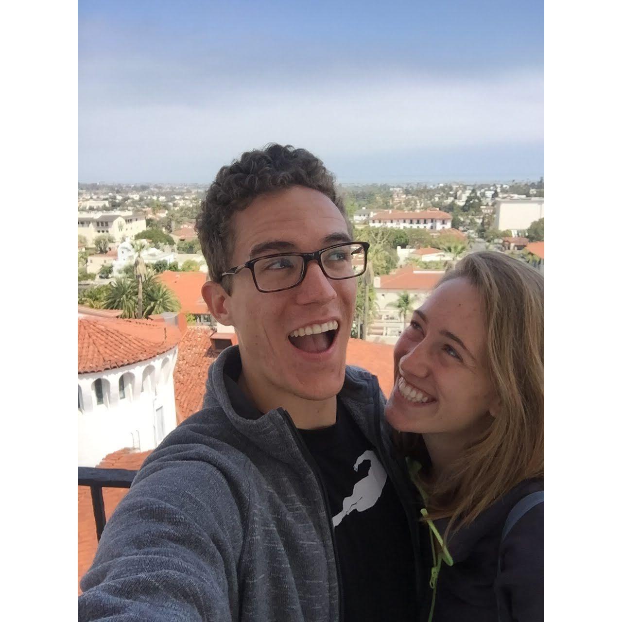 Our first couple road trip down to Santa Barbara.