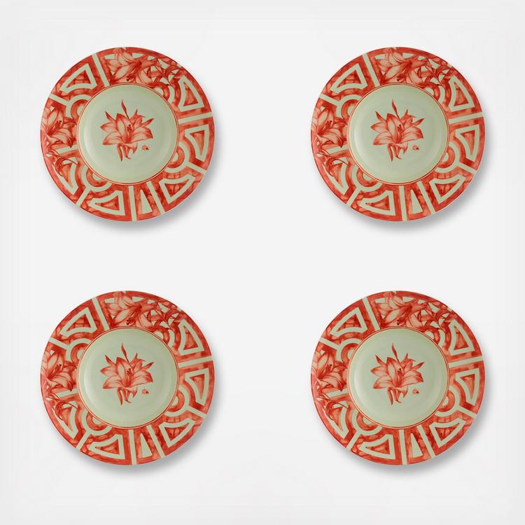 Vista Alegre, The Meaning Soup Plate, Set of 4 | Zola