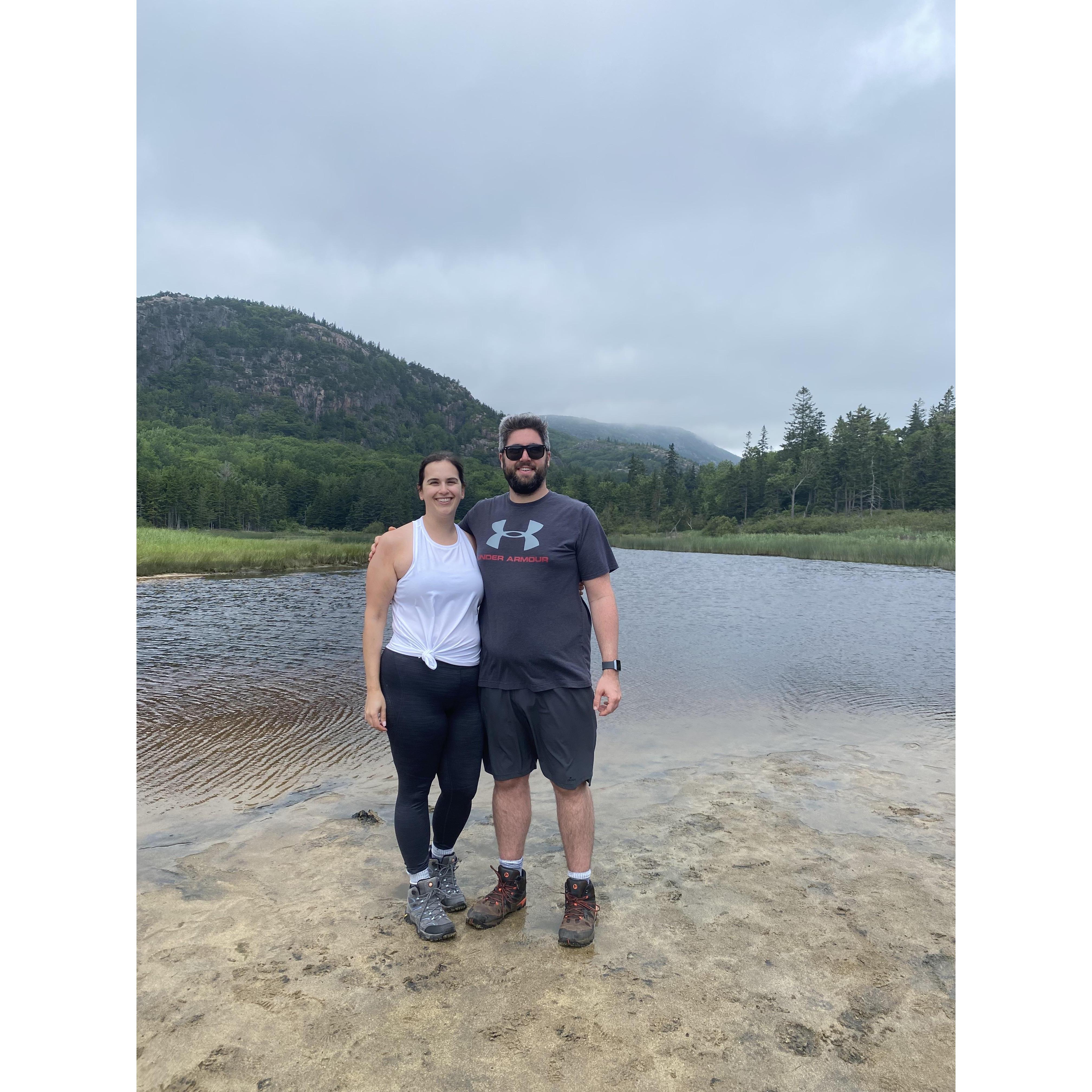 Hiking in Acadia National Park, Maine - July 2021
