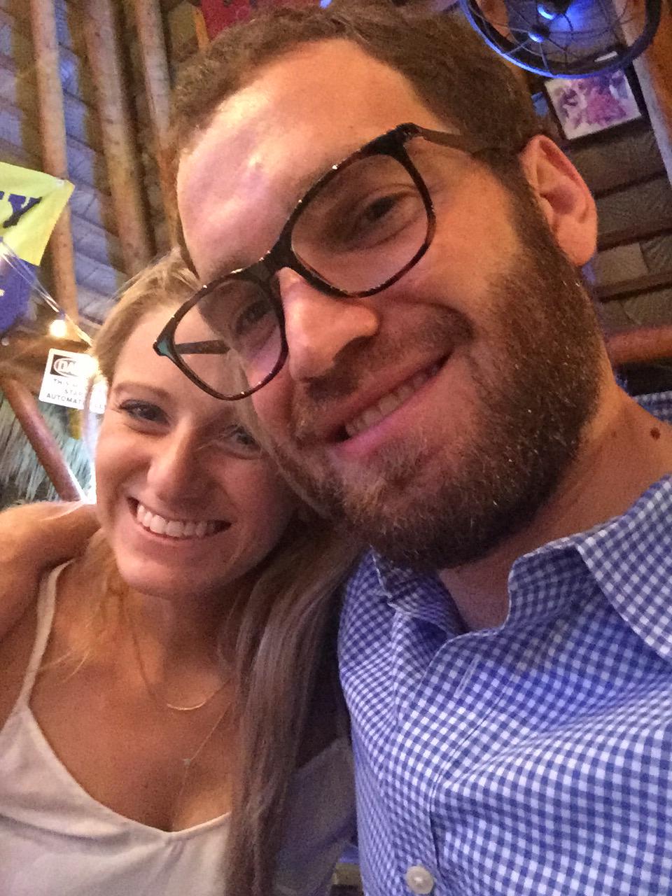 First date pic! (Where’d that necklace go, hmm?? 🤔)