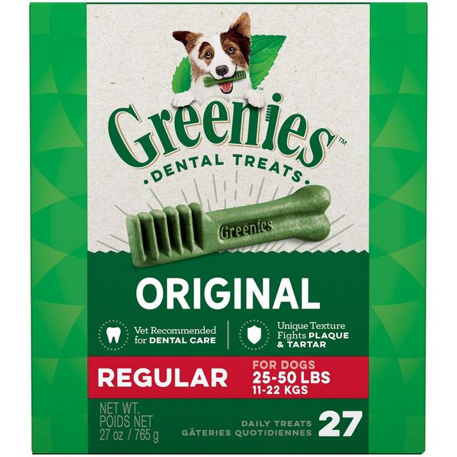 Greenies Original Regular Dog Treat - 27oz
