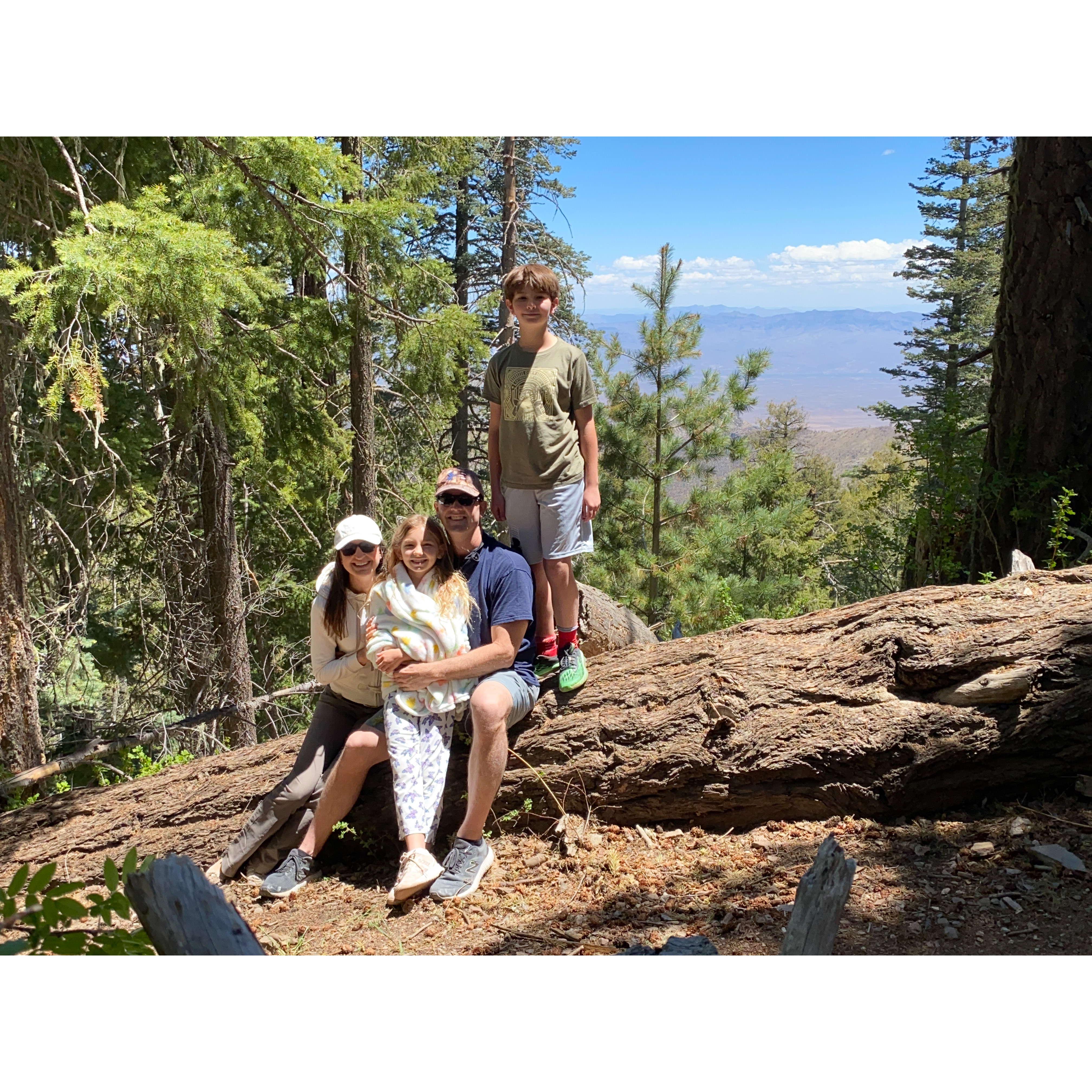 Mt. Lemmon Day Trip in May (it were freezing!)