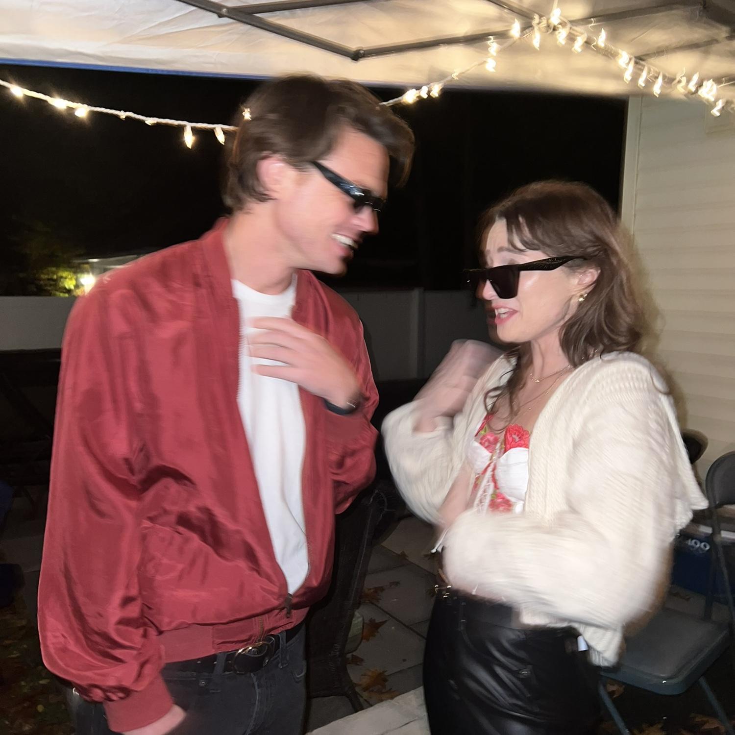 First Halloween as “Love is Blind…like, the show.”