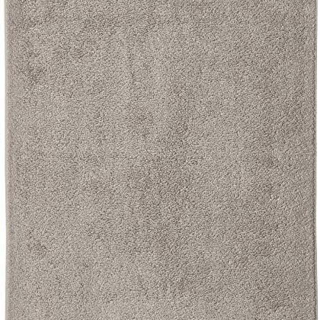 AmazonBasics Quick-Dry Hand Towels, 100% Cotton, Set of 8, Platinum