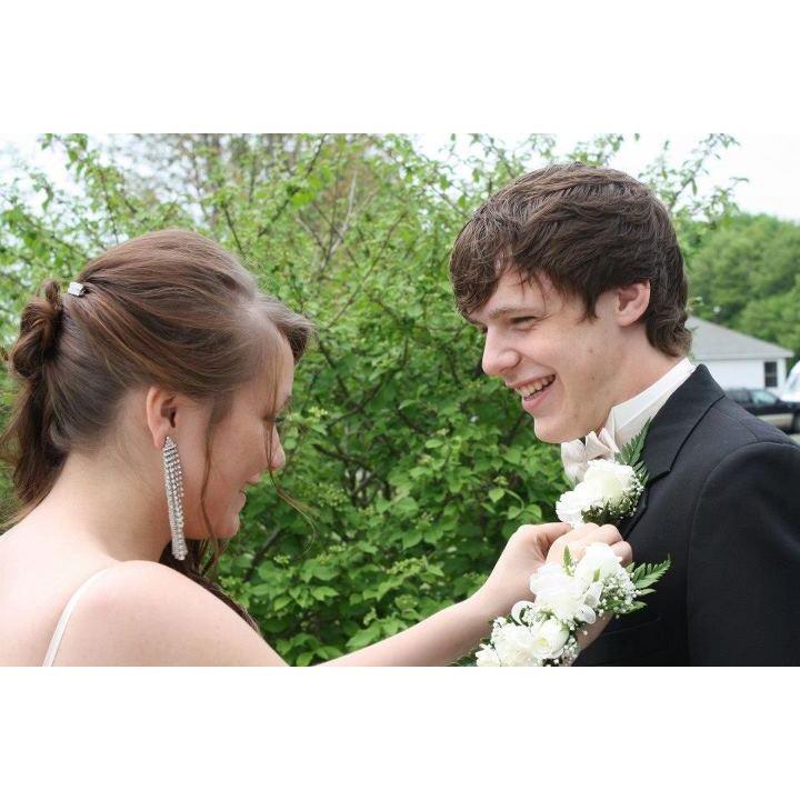 Getting ready for senior ball