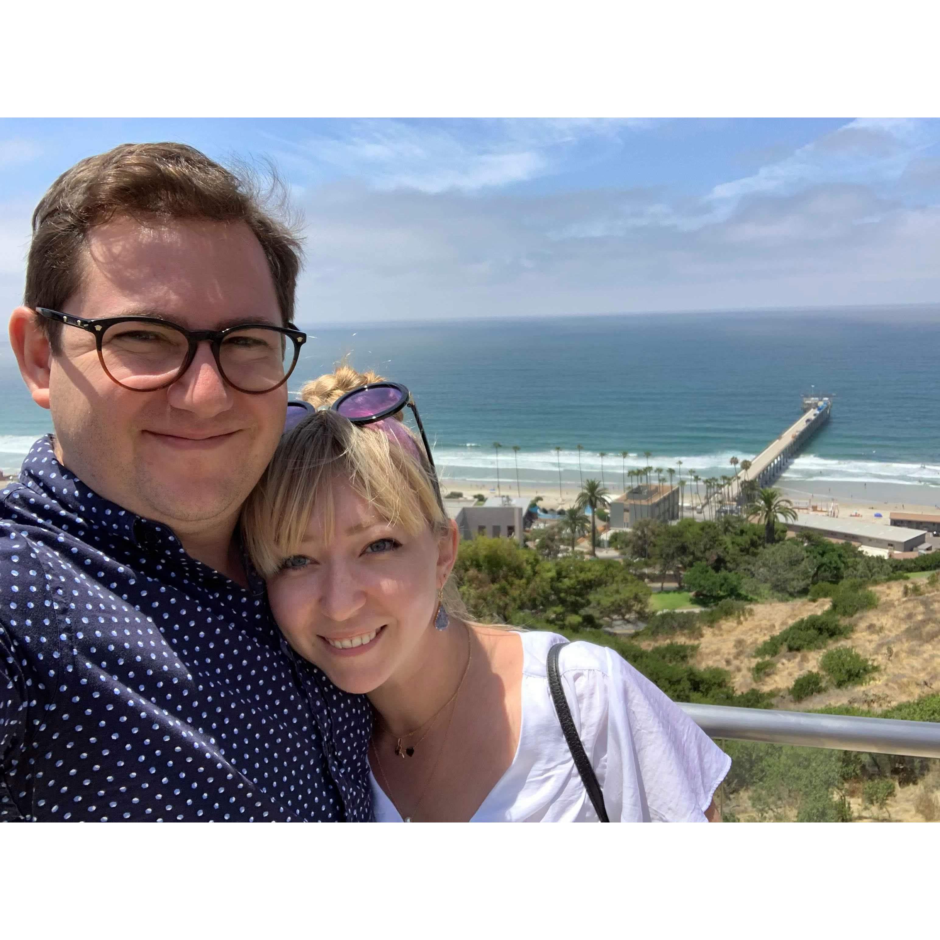 San Diego aquarium.