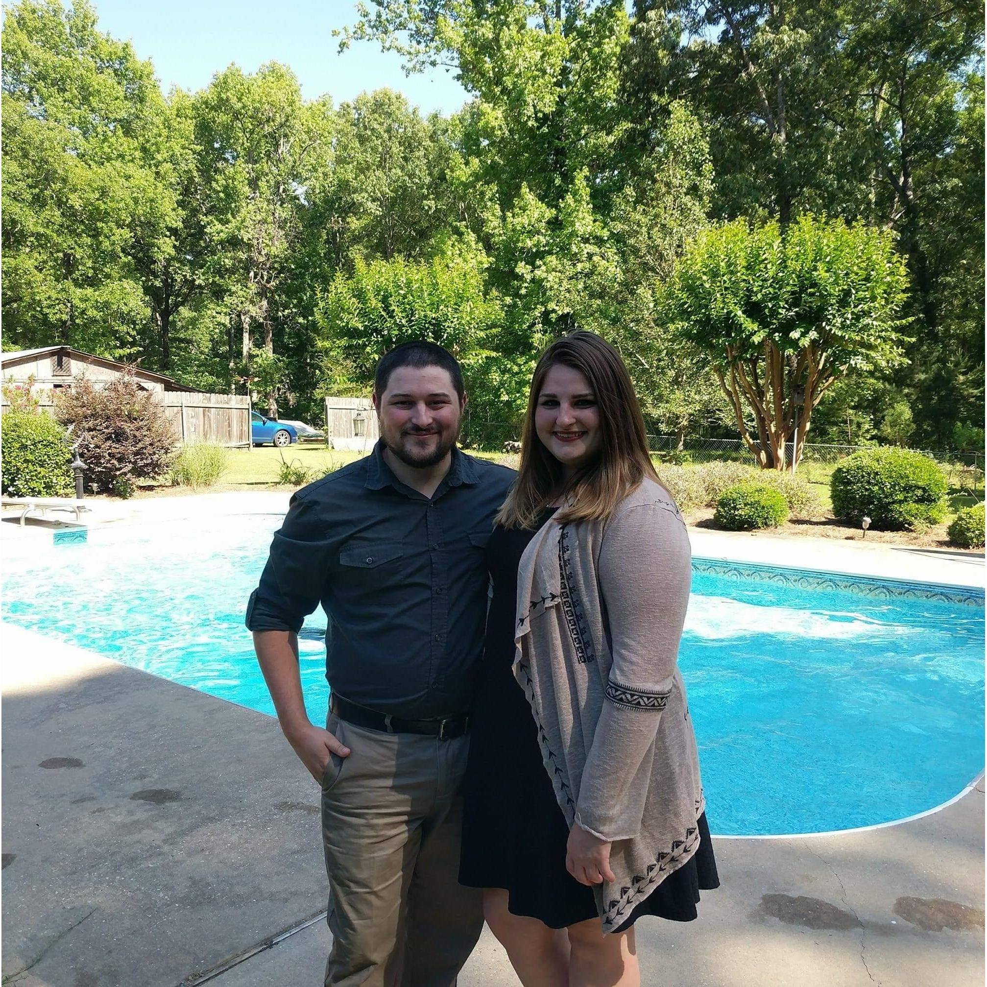This is the weekend he took me to go meet his family in Louisiana. I was nervous but they embraced me with open arms.