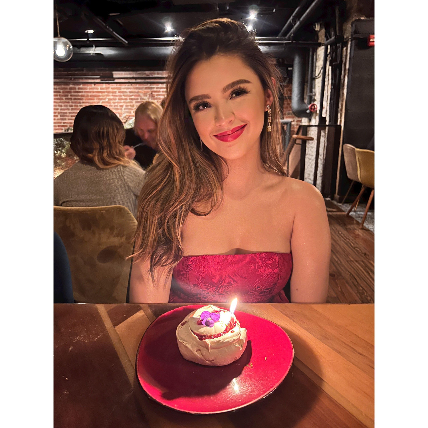 Christopher celebrating Sofia on her birthday!