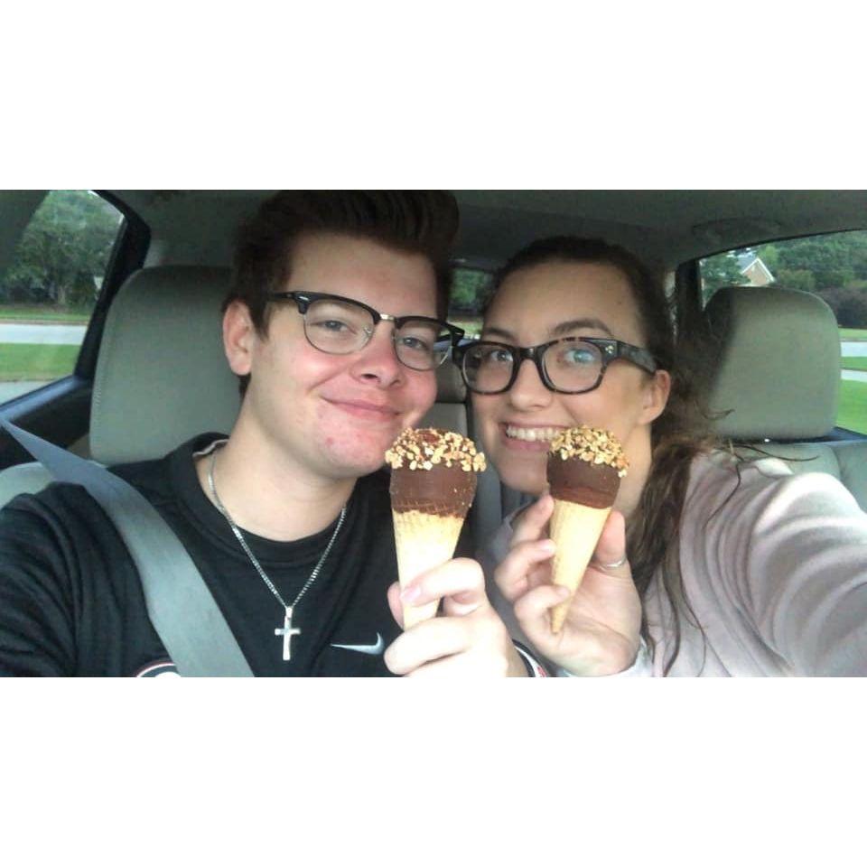 One of the trips where Hannah Rose went to visit Alex while he was living in Georgia and they were doing long distance in undergrad