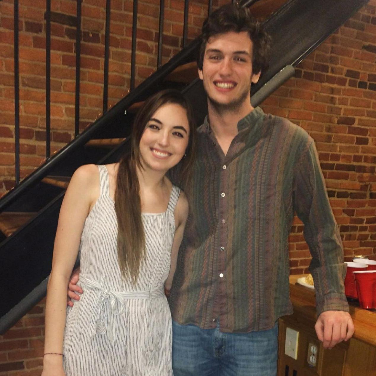 Steph's 23rd birthday party - Willy got to meet all her crazy friends