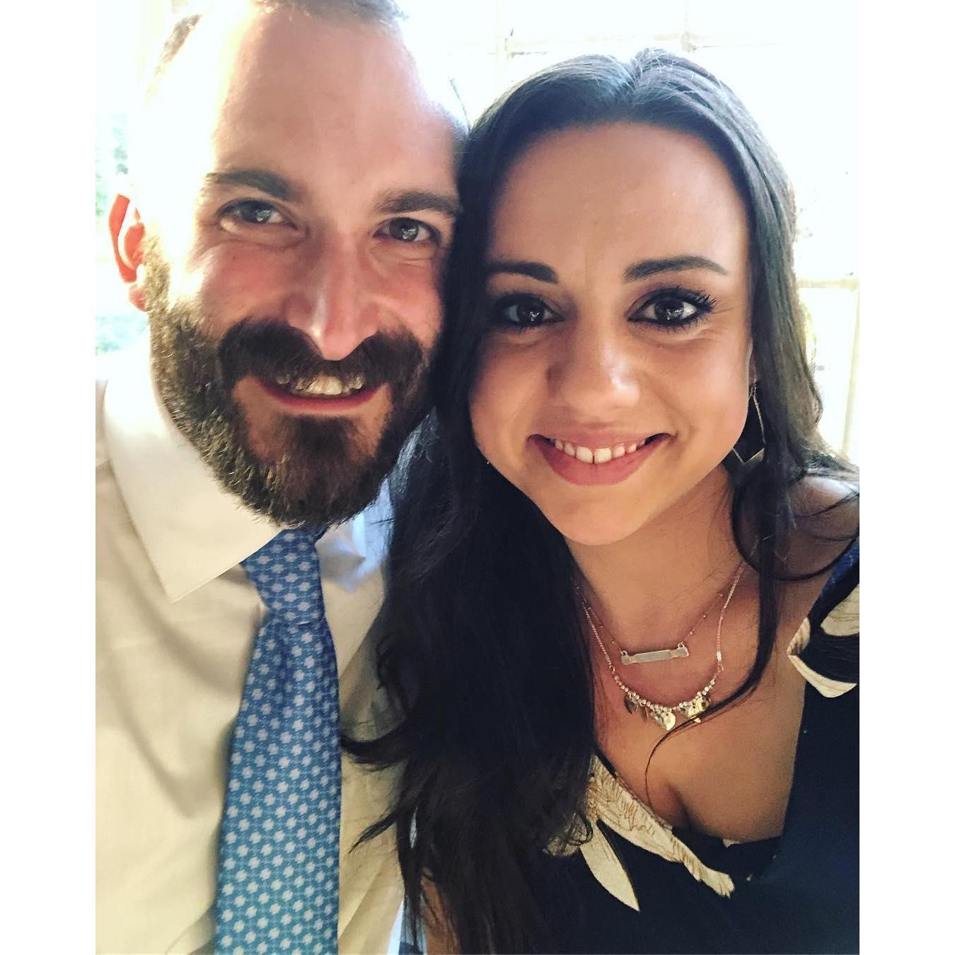 Casey and Brian's beautiful wedding day!