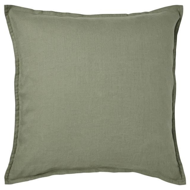 DYTÅG Cushion cover, gray-green, 20x20 "