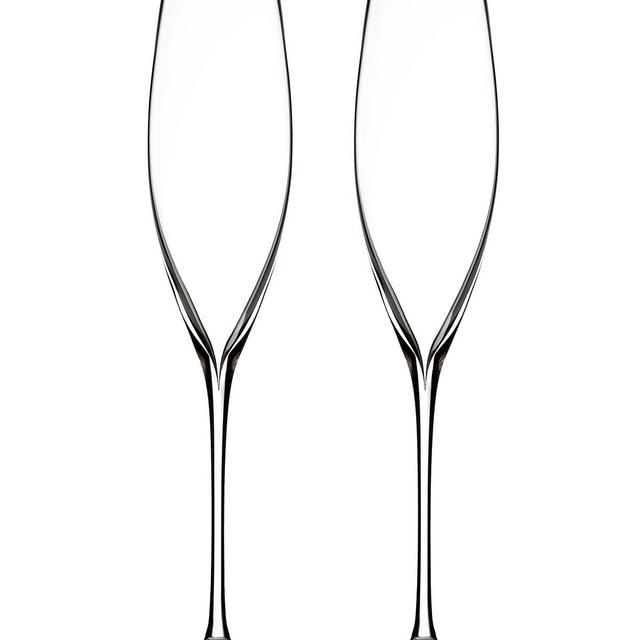 Elegance Champagne Flutes, Set of 2
