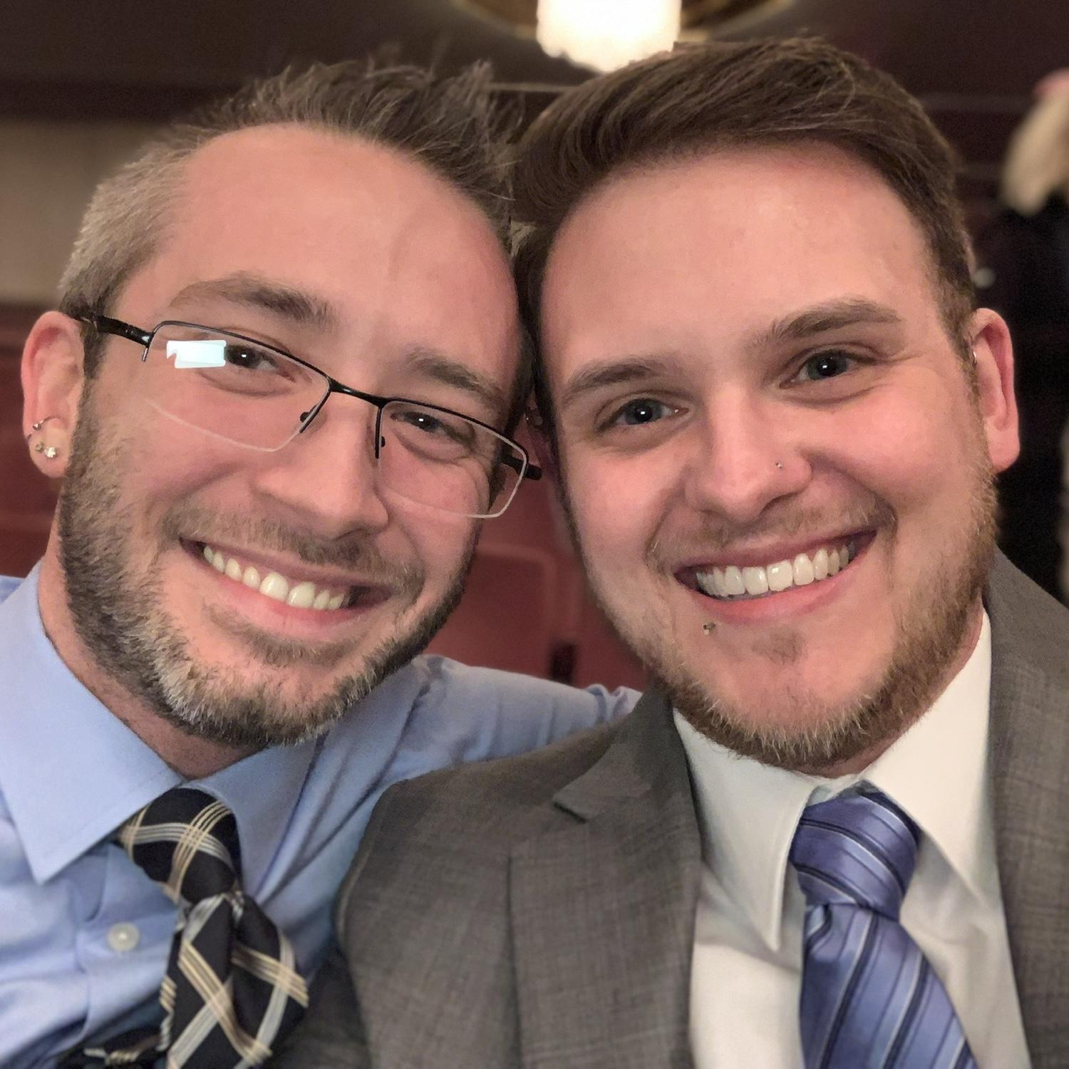 While living in Maryland, Drew took Cam to see Megan Hilty and Cheyenne Jackson at the Kennedy Center in D.C. for Valentine’s Day. It was a wonderful date! - Feb 2020