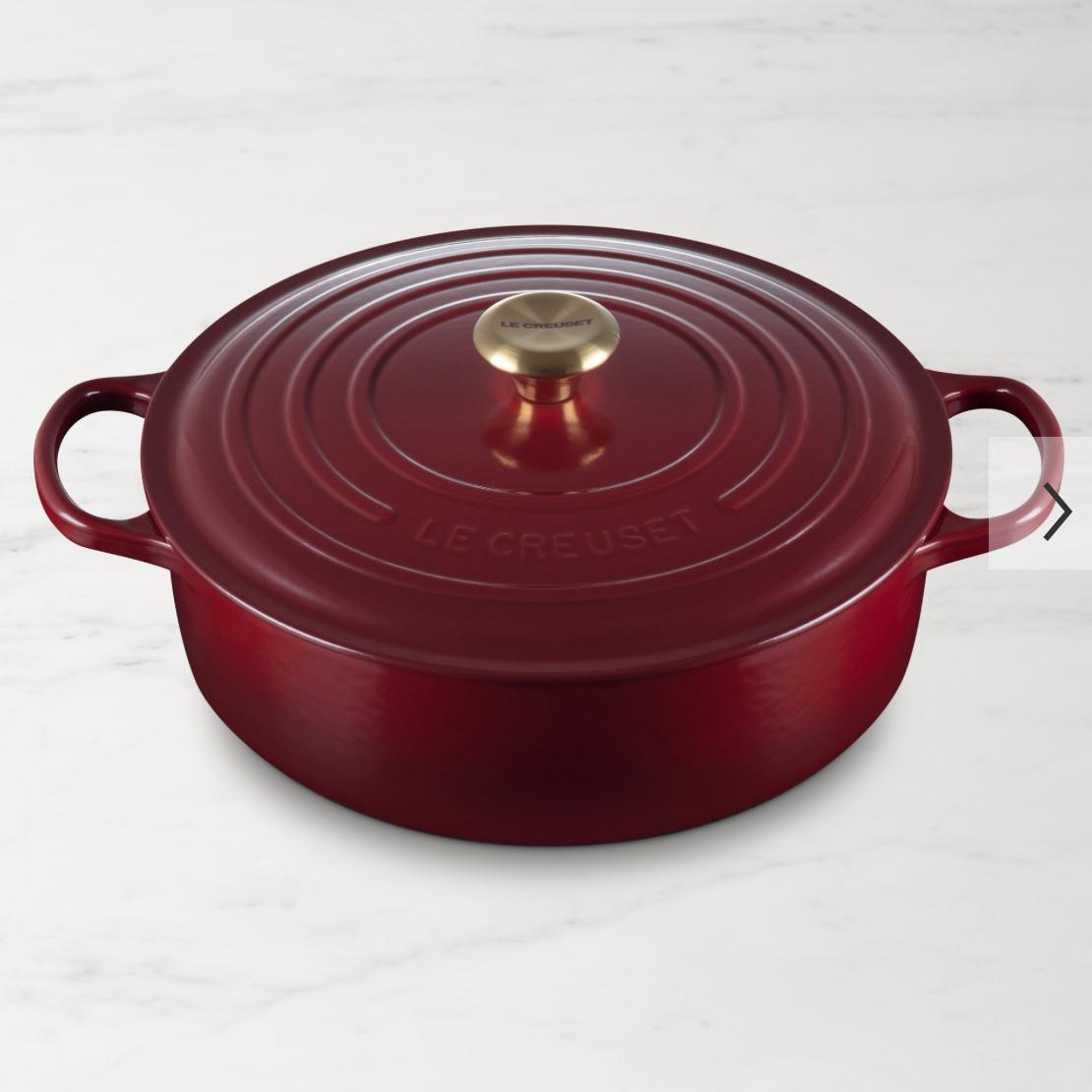 Le Creuset Signature Enameled Cast Iron Round Dutch Oven (serves 4-5 in rhone)