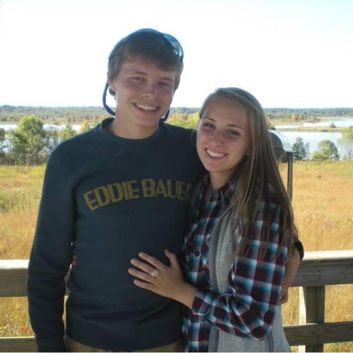 The first time Austin took Emily to Mississippi!