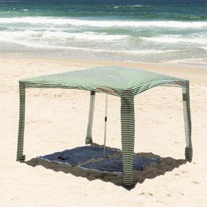 COOLCABANA 5 (Medium. Color: Green Pinstripes)