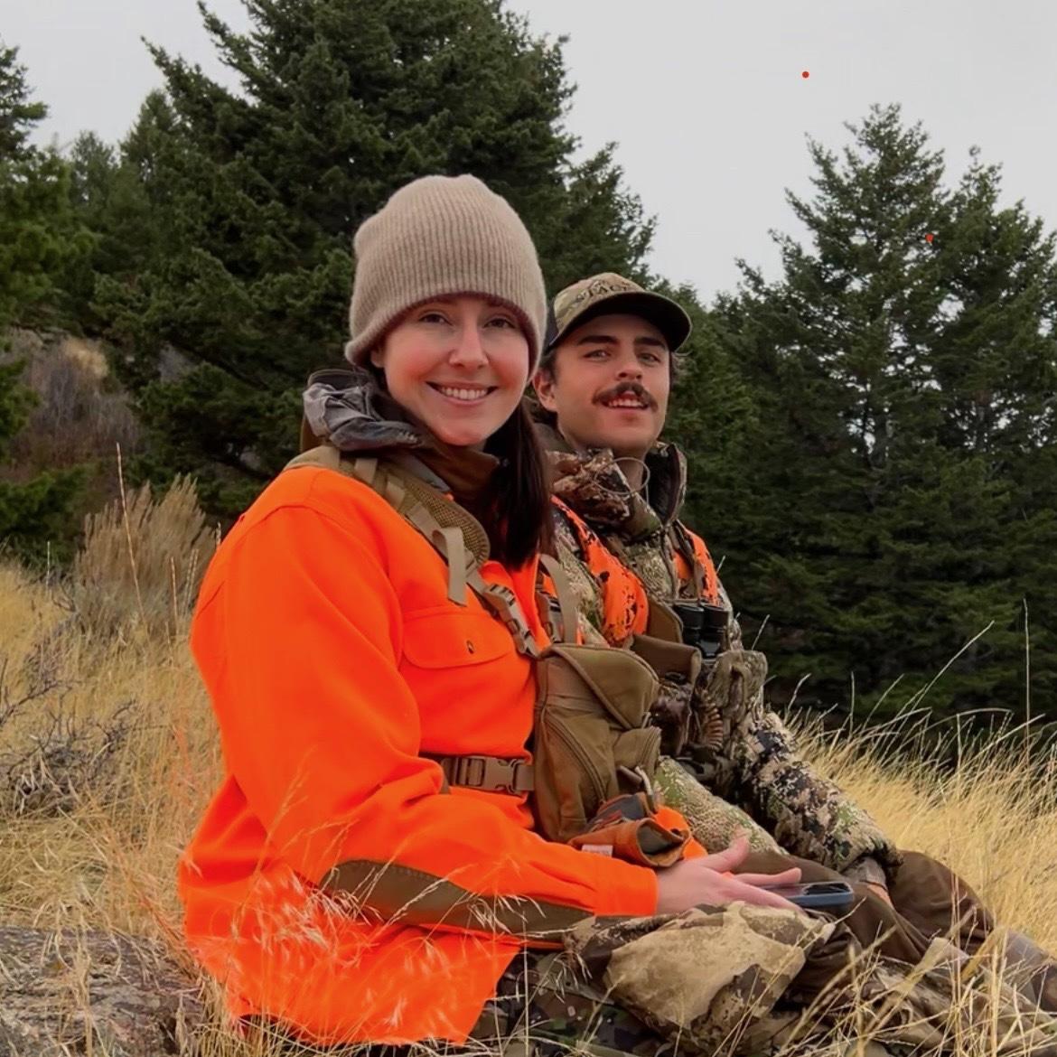 Beautiful day of Walker hunting deer with his parents and Aran mostly sleeping and eating snacks
