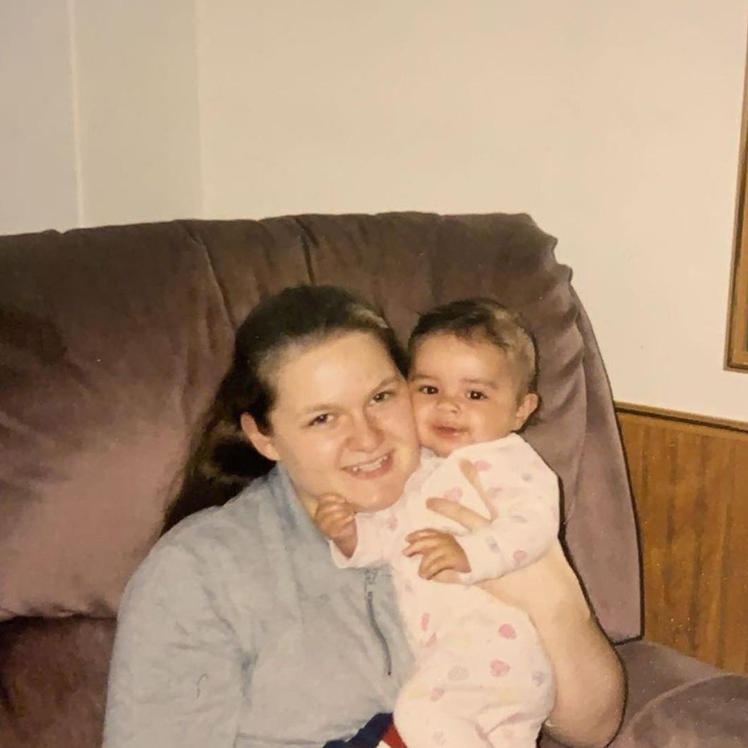 Kylee as a baby.