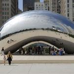 Cloud Gate in Millennium Park (aka The Bean)