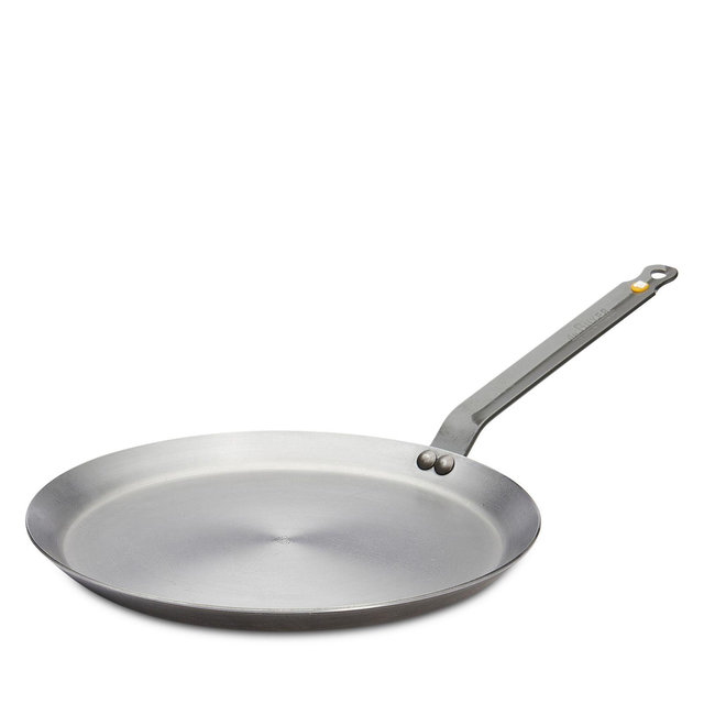 de Buyer Mineral B 12" Carbon Steel Crepe and Tortilla Pan