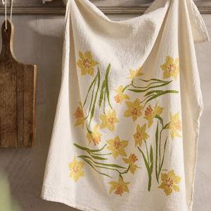 Daffodils Cotton Dish Towel