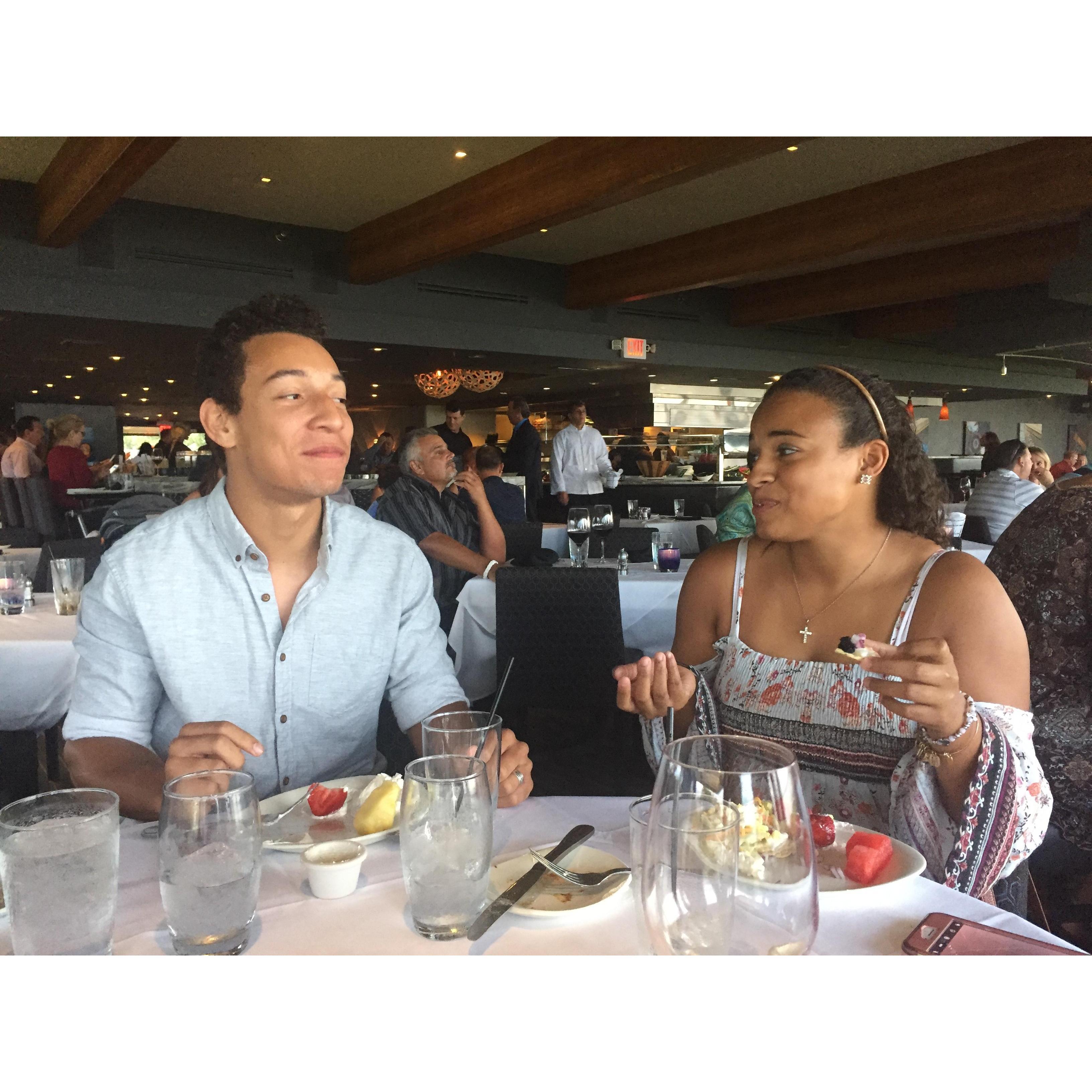 Remember that time we got to feel rich for your birthday and eat cavier? It tasted exactly how our faces looked.