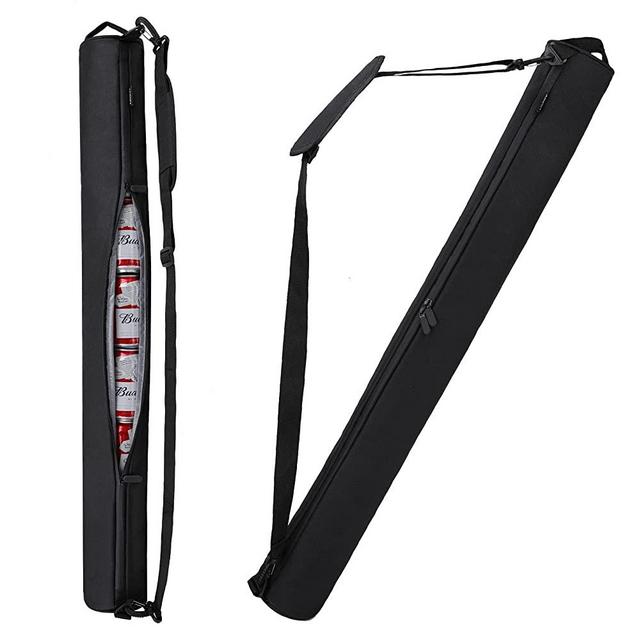 AROUY Golf Bag Cooler Beer Sleeve - Golf Accessories for Men Women Beverage Cooler Bag, Soft Insulated Beer Cooler Holds 7 Cans, Fits in Most Golf Bags Types
