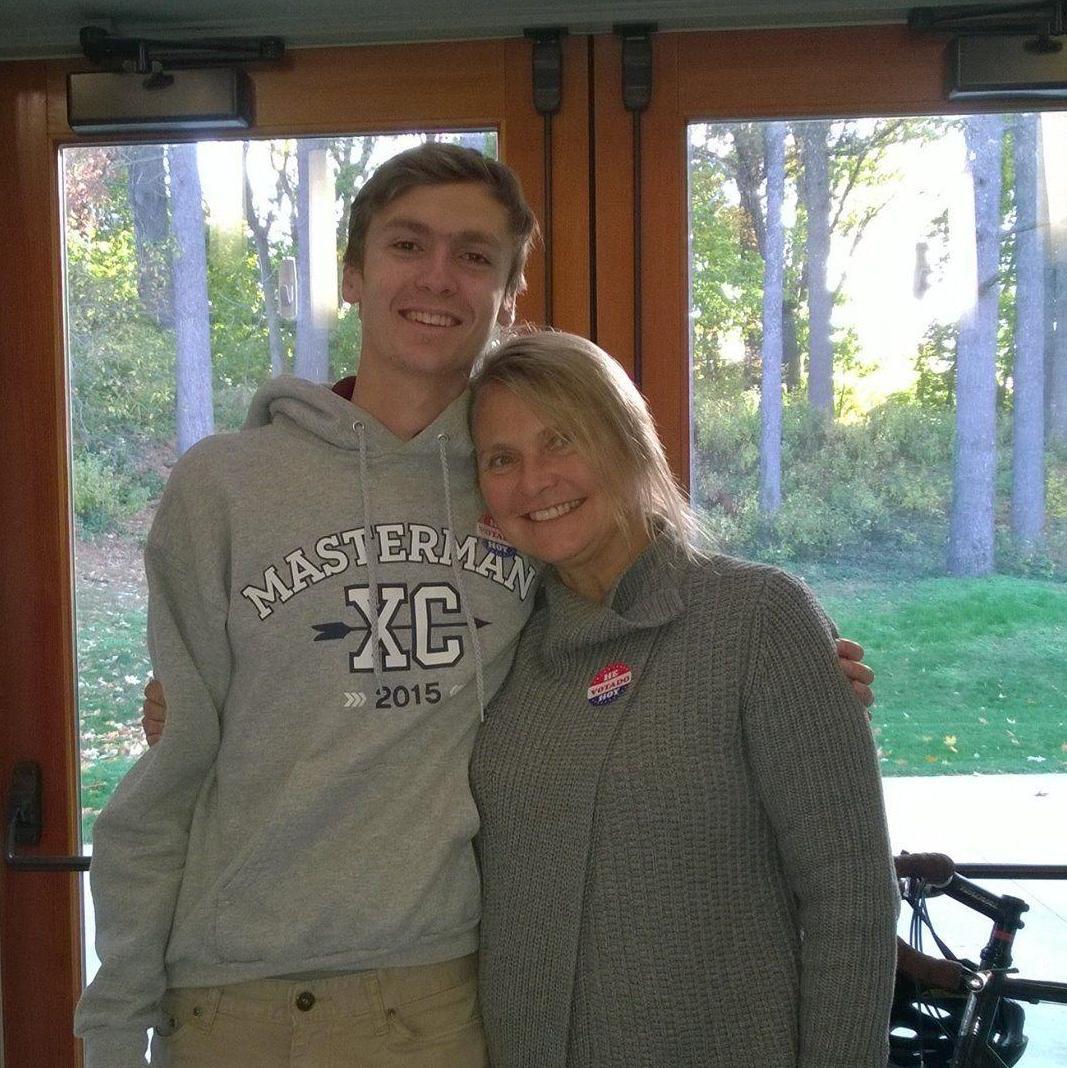 Joe and Barbara - Joe voting for the first time