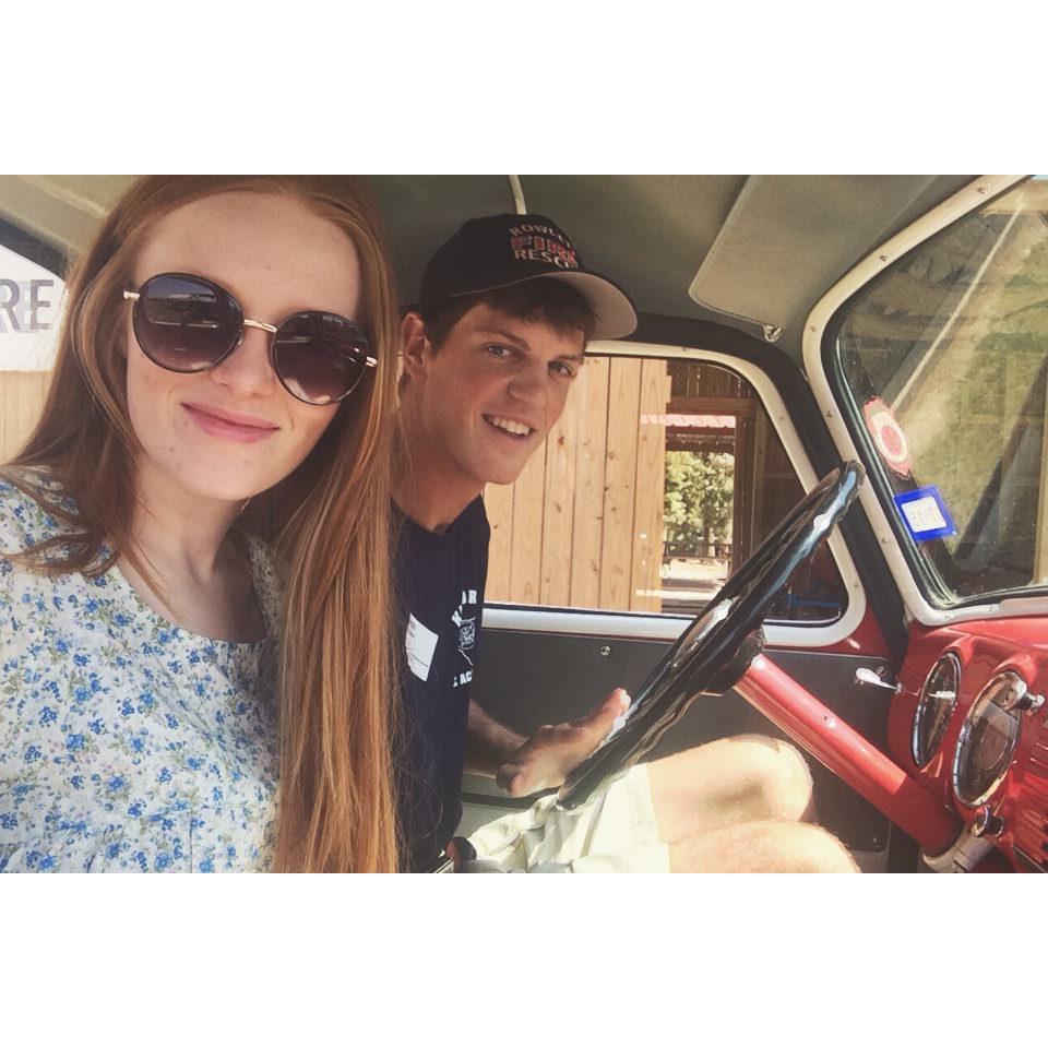 Always driving Miss Daisy.