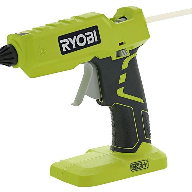 Ryobi P305 One+ 18V Lithium Ion Cordless Hot Glue Gun w/ 3 Multipurpose Glue Sticks (Battery Not Included / Power Tool Only)