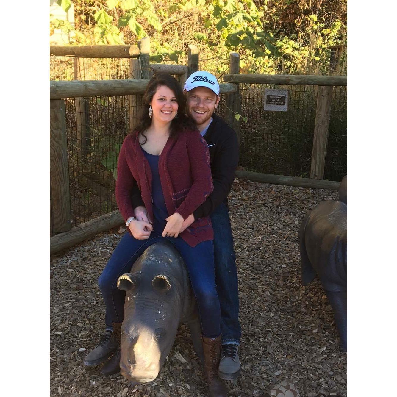 Zoo day! The zoo was actually our first date!
