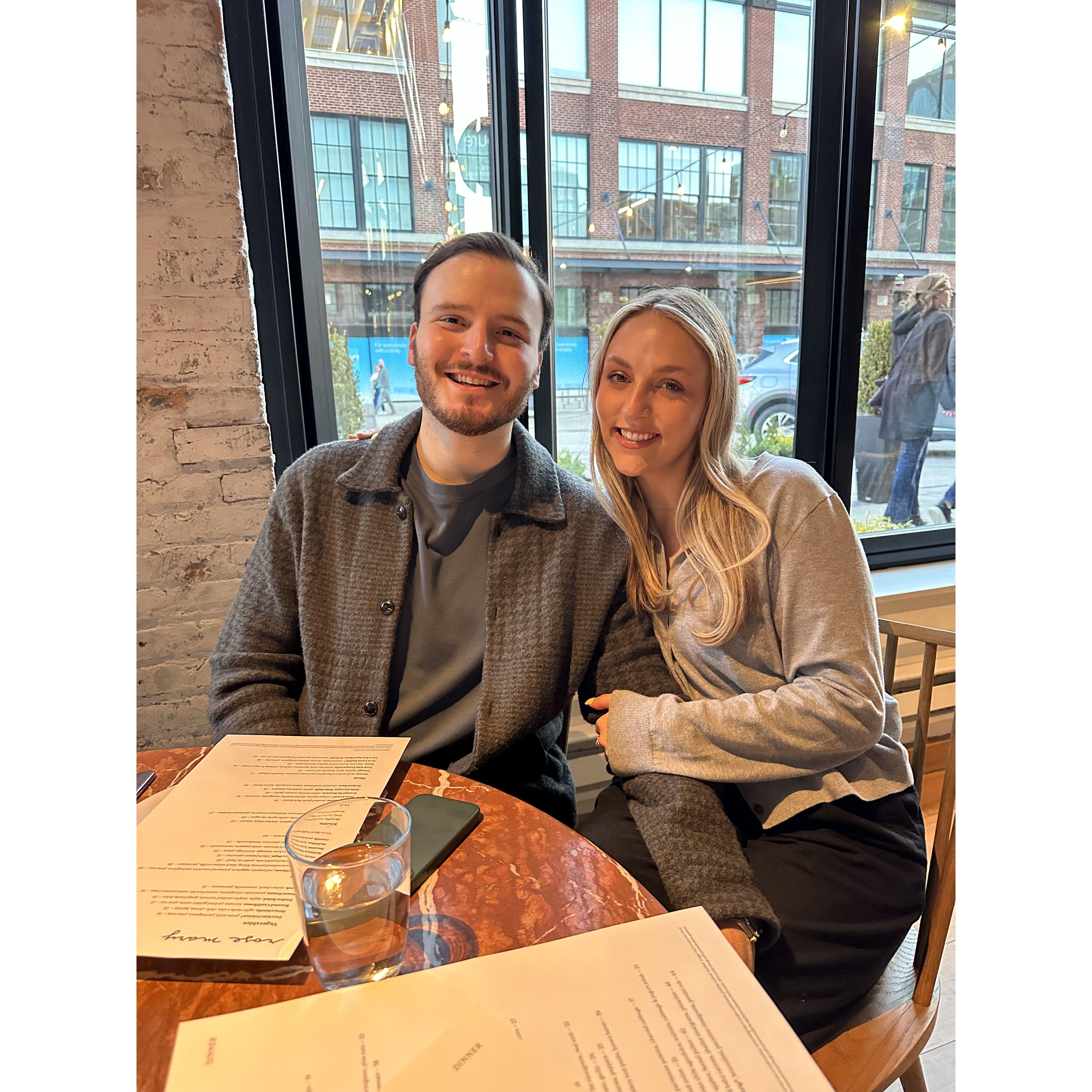 Year three in Chicago ✔️ And now we get to move in together!
