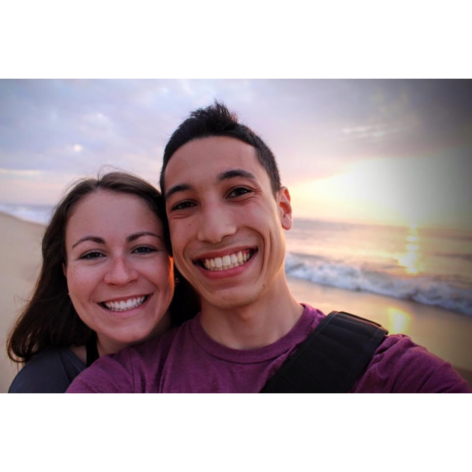 First beach trip together