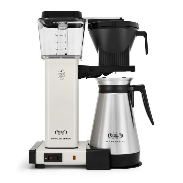 Moccamaster by Technivorm Thermal Coffeemaker KBGT, Off-White