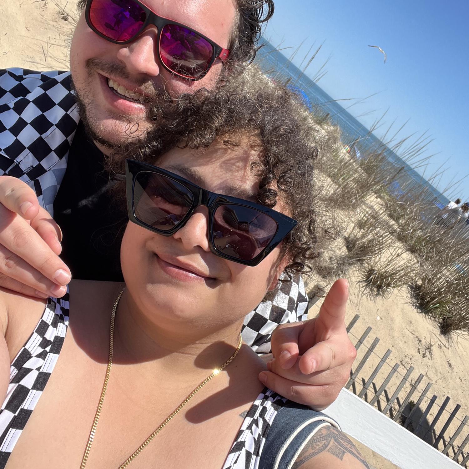Our beloved beach trips, and matching outfits! May we have many more to come!