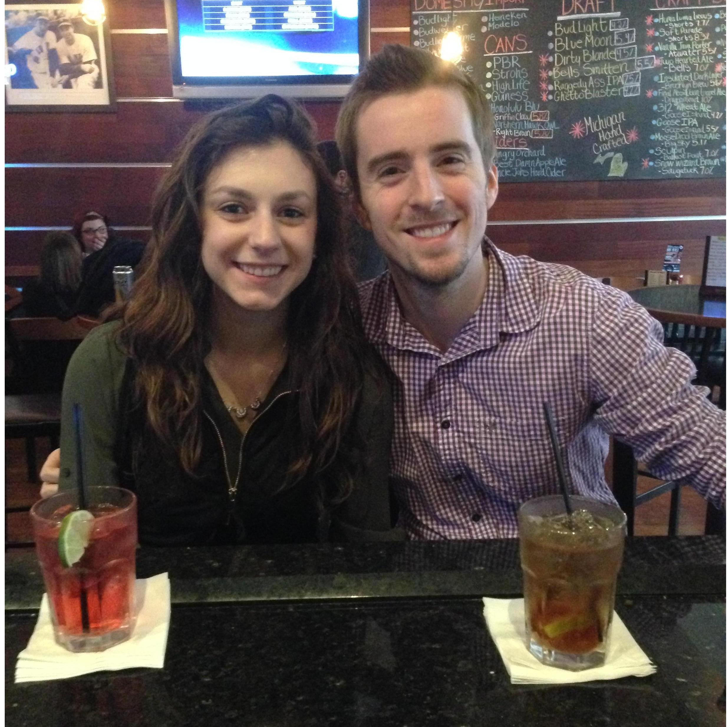 Cassandra's first visit to Detroit!