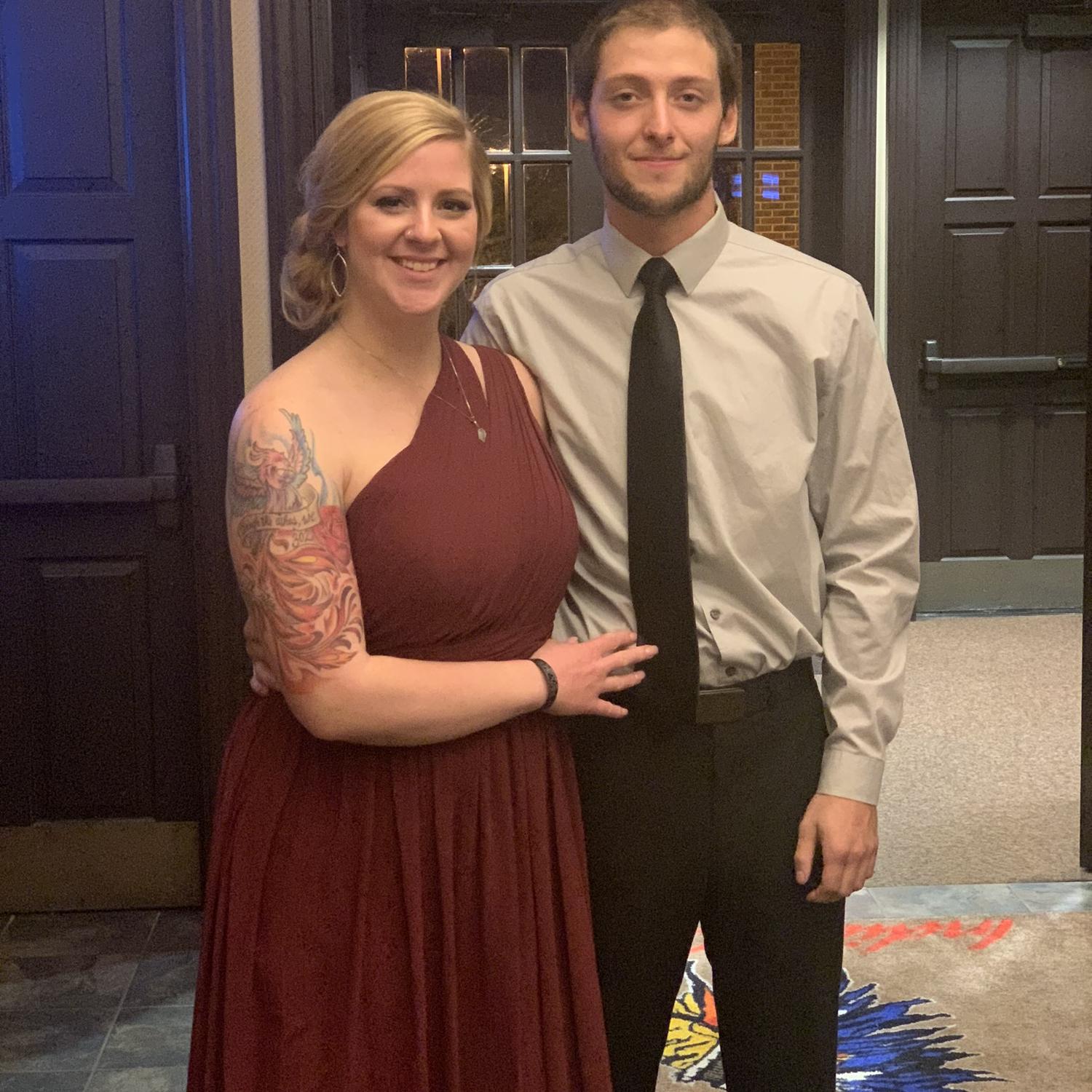 Our first wedding as a couple ❤️